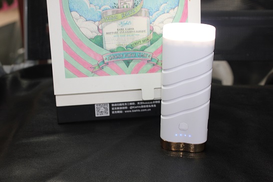 两节变色龙移动电源 带LED手电 多种手机配件