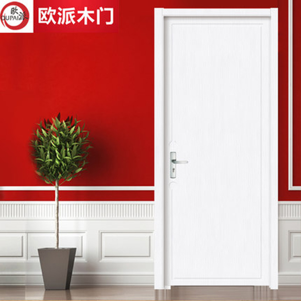 欧派木门卧室门套装门免漆门实木复合室内门爱家OPW-103_ 欧派门业_ 大汉金桥家居城_金桥国际市场