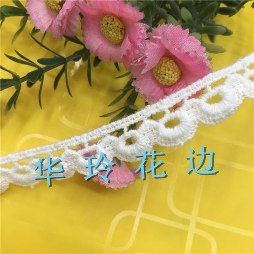 Factory Direct Sales Wholesale Water Soluble Lace Cotton Cotton Lace Clothing Curtains Sofa Accessories Lace