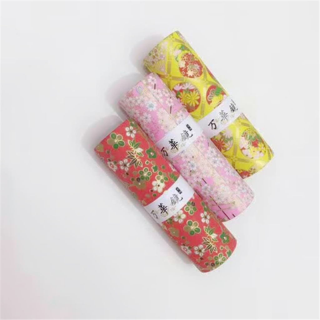 日本手工樱花系列万花筒童年记忆儿童益智玩具