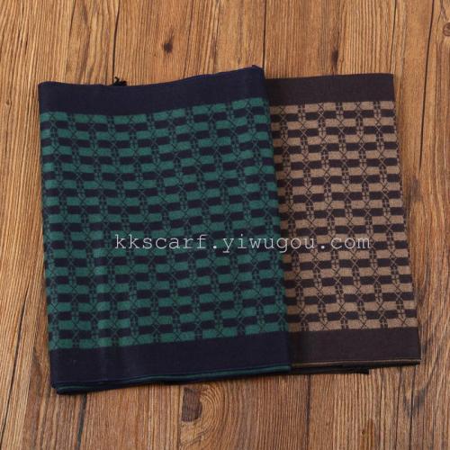 men‘s symbolic pattern rayon scarf factory direct sales fashion warm