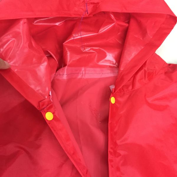 新款韩版大红色长风衣 雨衣长款女士长大衣雨