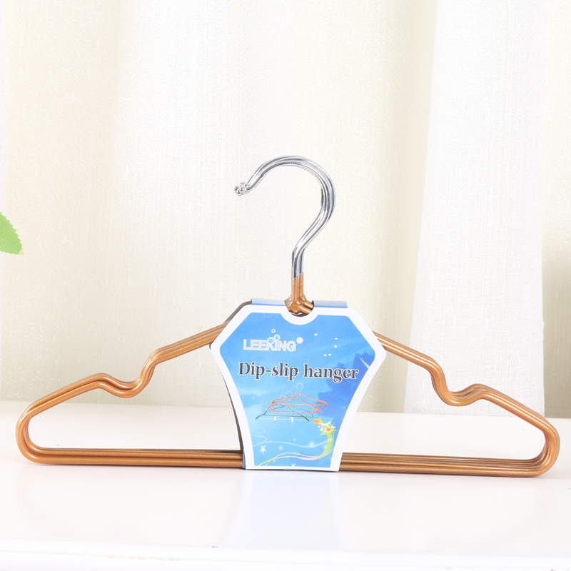 儿童家用浸胶衣架 防滑衣架晾衣架 6017