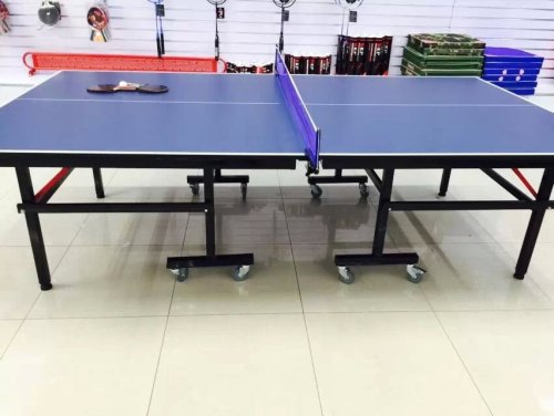 Supply Fitness Path， outdoor Fitness Equipment Single Folding Mobile Table Tennis Table