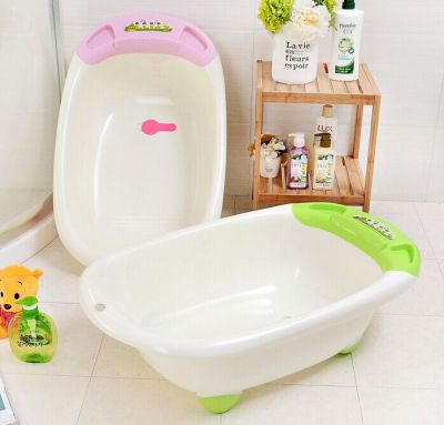 Large Baby music Bath Tubs Dolphin Water Scoop Environmental Comfort Baby