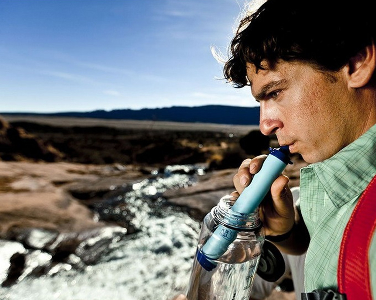 户外应急吸管 净水生命吸管 野外求生工具