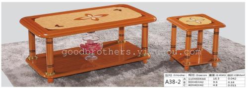 New Pure Solid Wood Tea Table Production， gorgeous and Beautiful， Simple and Stylish， size