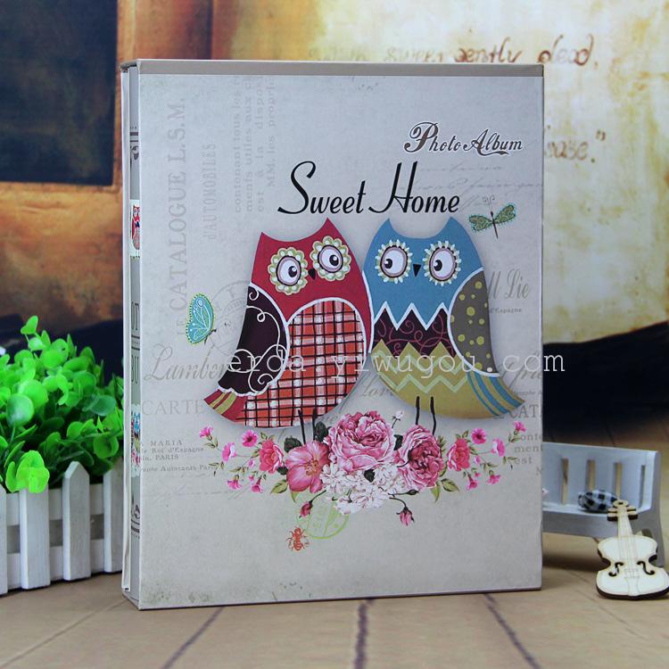 7寸200张插页式创意影集精美工艺品礼品相册