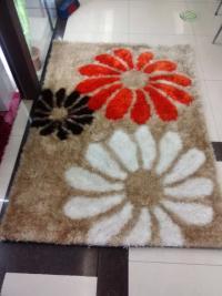 Red Sun Carpet South Korean Silk Living Room Room Door Mat Mat Non-Slip Mat