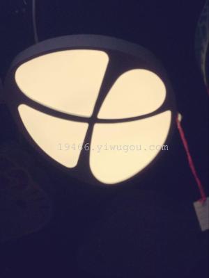 Lucky clover lamp factory direct warm ceiling LED lamp lamp bedroom study room