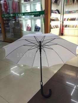 创意雨伞直杆白色雨伞 绘画遮阳伞户外晴雨伞