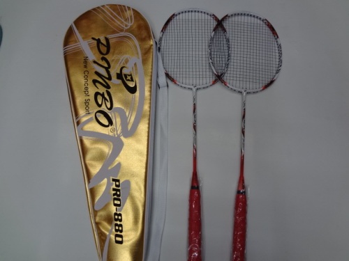 New High-End Imitation All Carbon Badminton Racket Pro-880