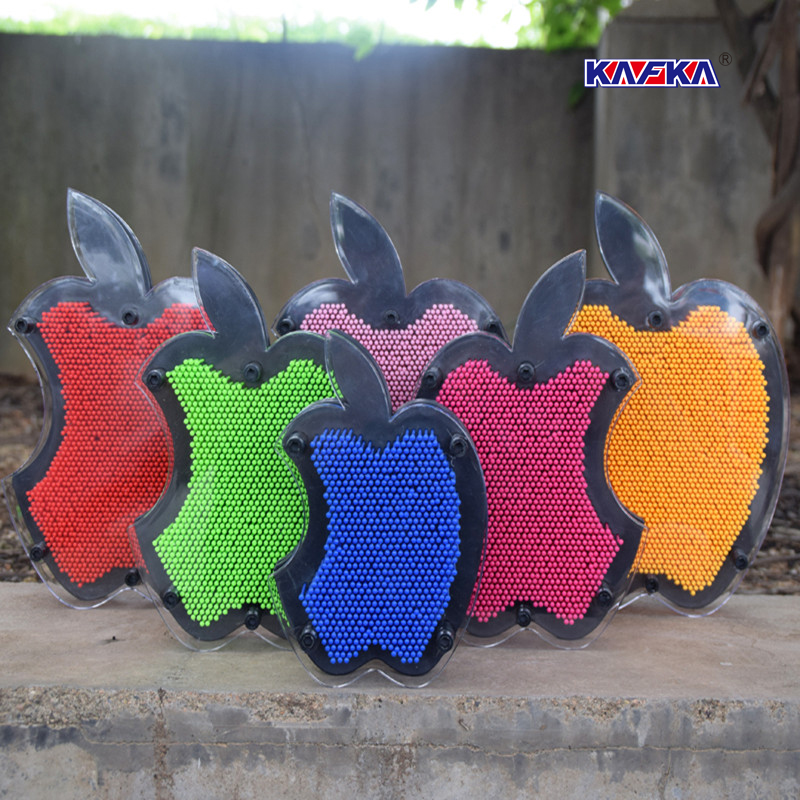 苹果造型针框手模 新款针框 3D克隆手模 针雕