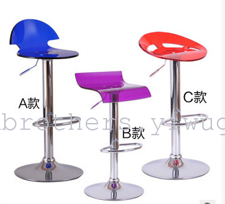 acrylic bar chair lifting bar stool backrest high stool bar stool fashion bar stool