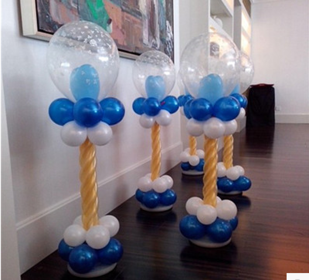 婚礼会场气球布置|婚庆气球如何布置 浪漫婚礼气球装饰效果图欣赏0-丫空间
