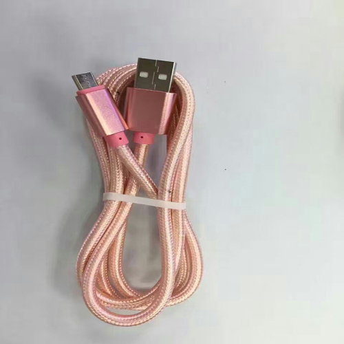 Micro USB Android Mobile Phone Data Cable 0.8 M Braiding Thread Smart Phone Charging Cable USB Hand Knitting Yarn