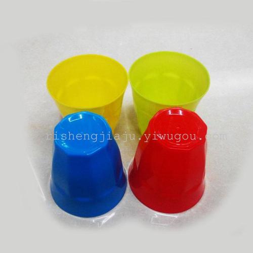 round Mouth Nine Angle Bottom Solid Color Cup Pp Advertising Gift Cup RS-200090