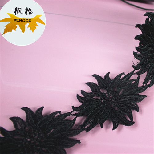 factory direct manual diy clothing accessories/water soluble embroidery lace