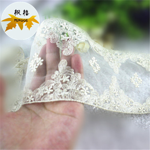 factory direct embroidery lace diy handmade accessories headdress bow material