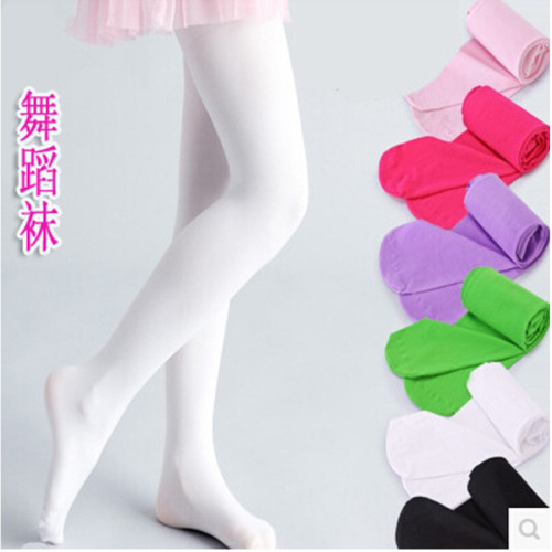 spring and autumn children‘s dance pantyhose velvet candy color bottoming pantyhose