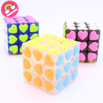 Ennova three order 3 order cube love love love heart-shaped puzzle valentine gift bag mail