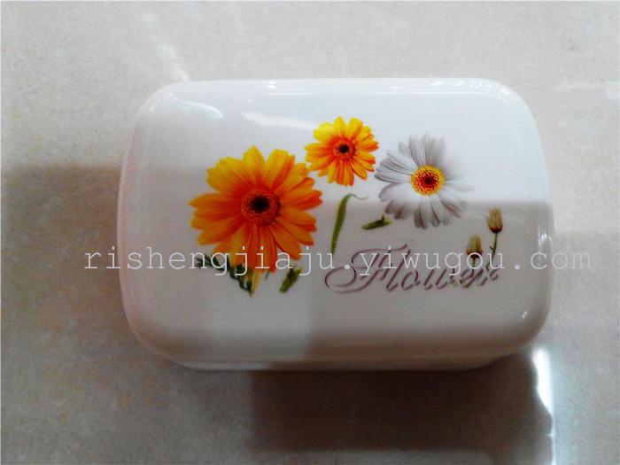 a soap box printing / fashion lishui soap box with cover rs-7203