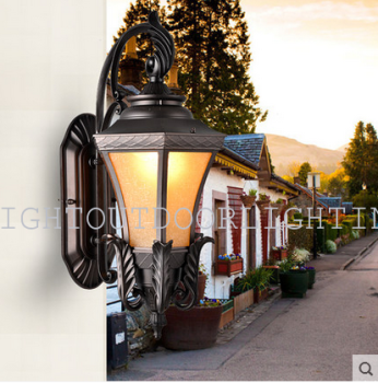 European outdoor wall lamp outdoor patio balcon puerta imitación ...