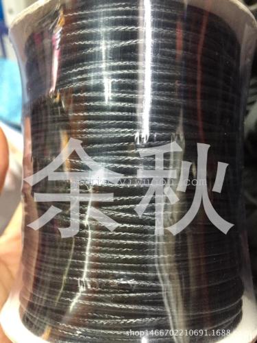 3mm korean wax thread fine grain coarse grain hand-woven wax rope manufacturer direct sales