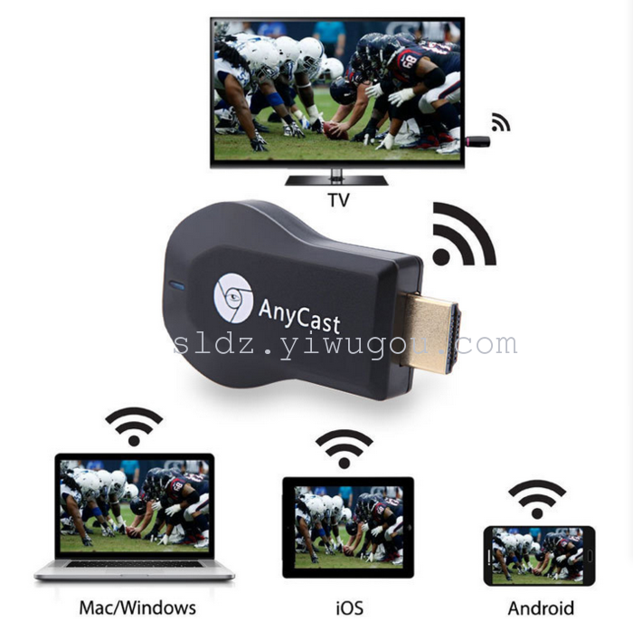 无线HDMI连接器 手机推送宝 同屏器 Anycast _