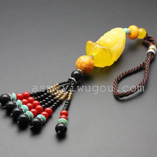 高档汽车挂件后视镜挂饰品吊坠车子内车上用品详情13