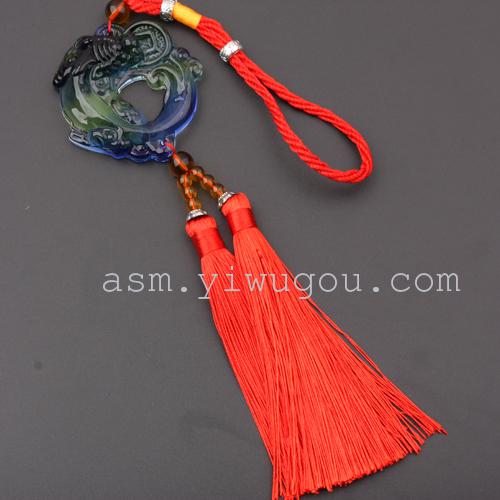 High-end car accessories, rearview mirror hanging ornaments, pendants, interior car supplies pic 2