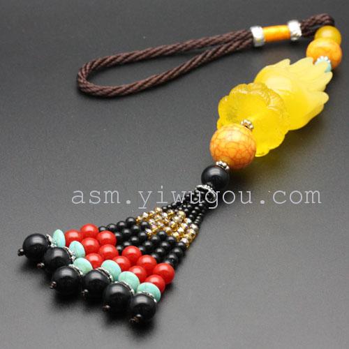 高档汽车挂件后视镜挂饰品吊坠车子内车上用品详情5