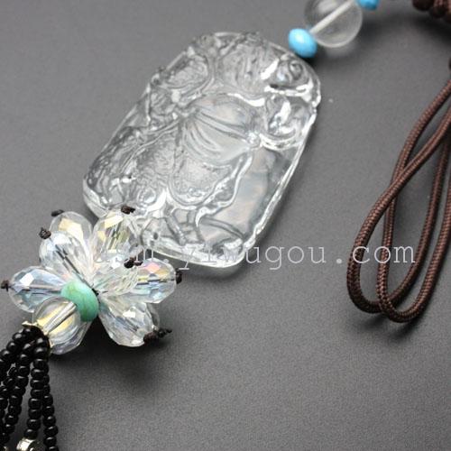 布丁小站饰品10元百货创意男士车载后视镜挂件情侣车内饰品详情10