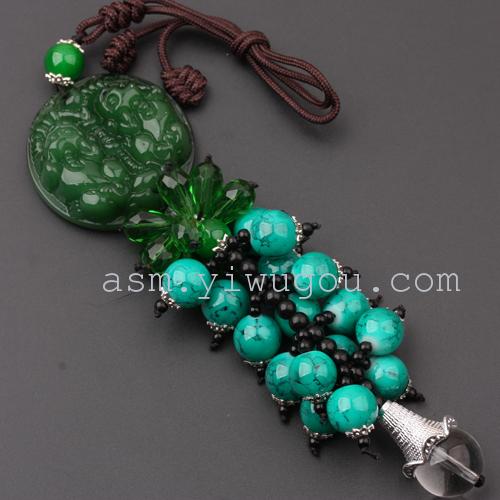 High-end car accessories, rearview mirror hanging ornaments, pendants, interior car supplies pic 3