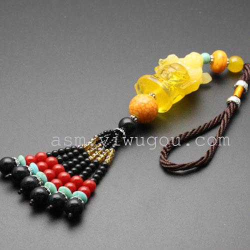 高档汽车挂件后视镜挂饰品吊坠车子内车上用品详情15