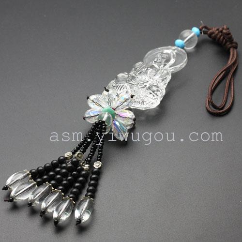 布丁小站饰品10元百货创意男士车载后视镜挂件情侣车内饰品详情5