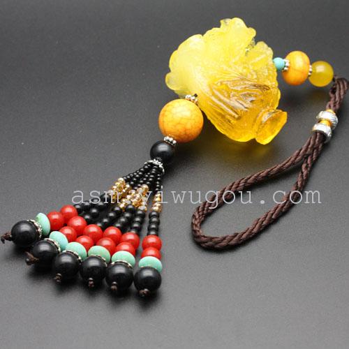 高档汽车挂件后视镜挂饰品吊坠车子内车上用品详情1