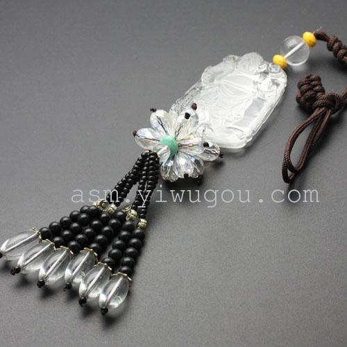 布丁小站饰品10元百货创意男士车载后视镜挂件情侣车内饰品详情7