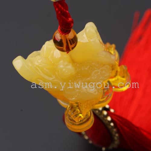 High-end car accessories, rearview mirror hanging ornaments, pendants, interior car supplies pic 3