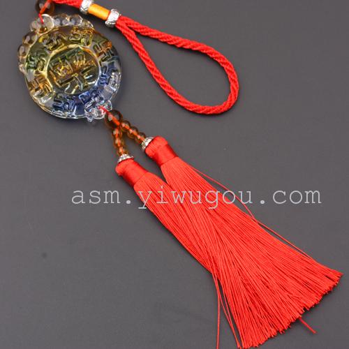 High-end car accessories, rearview mirror hanging ornaments, pendants, interior car supplies pic 13
