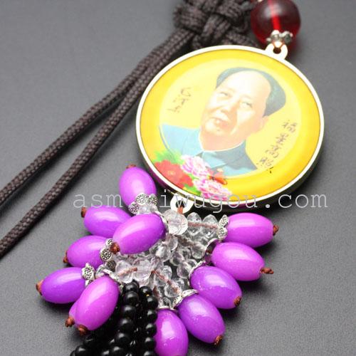 布丁小站饰品10元百货创意男士车载后视镜挂件情侣车内饰品详情2