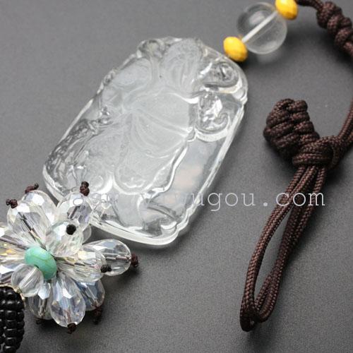 布丁小站饰品10元百货创意男士车载后视镜挂件情侣车内饰品详情8