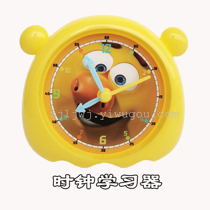 儿童钟点学习器 早教益智教具 可爱钟面钟表模
