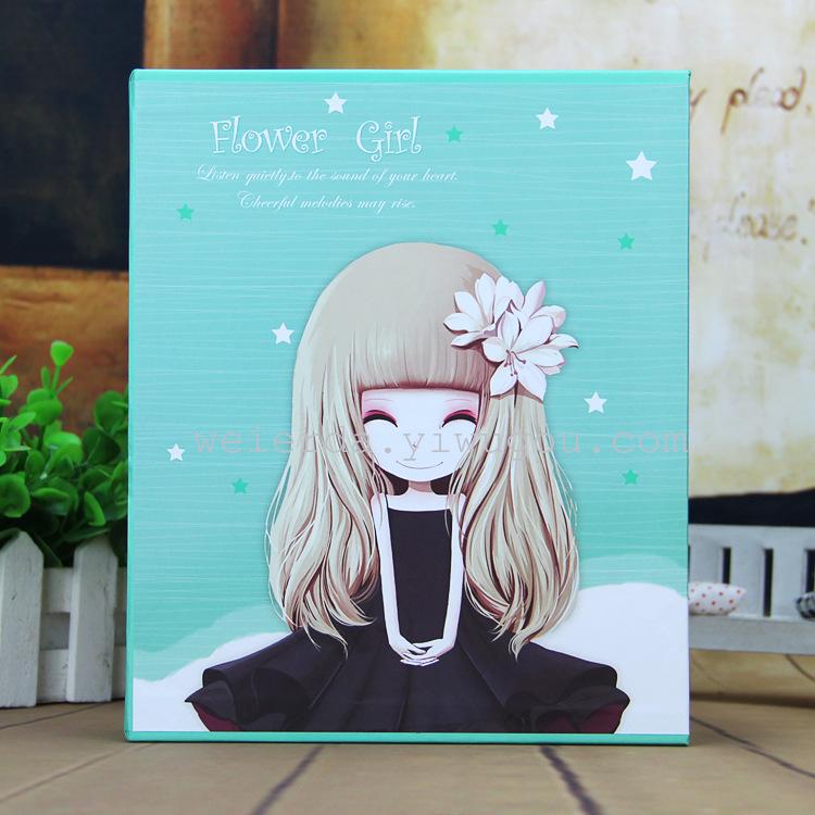 精品盒装6寸80张影集儿童成长纪念册