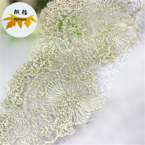 Factory Direct Sales Lace Accessories Clothes Lace Good Quality Water-Soluble Embroidery Lace