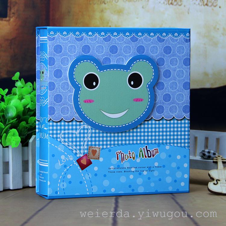创意立体贴影集7寸50张宝宝成长纪念册