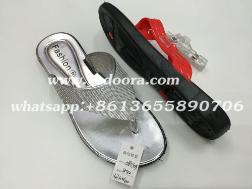 [dora shoes] women‘s slippers flip-flops mid heel flip-flops plastic pvc sandals africa