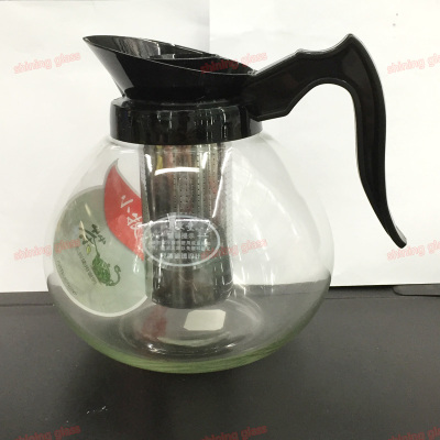 Glass  kettle Glass tea pot with big volume 1.6 L