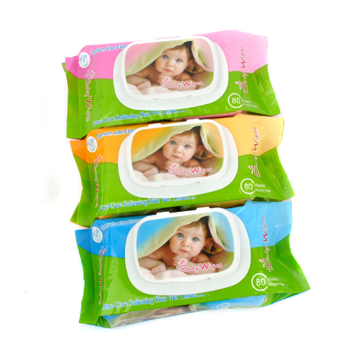 Johnson Quality Baby Wipes 80Pc with Cover