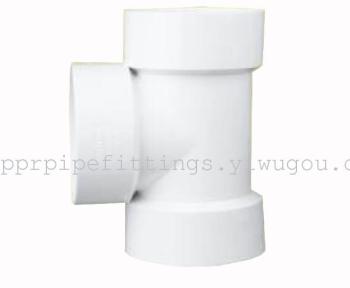 厂家批发 pvc管件 美标排水管件 斜三通 防腐耐